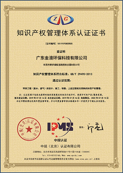知識產權管理體系認證
