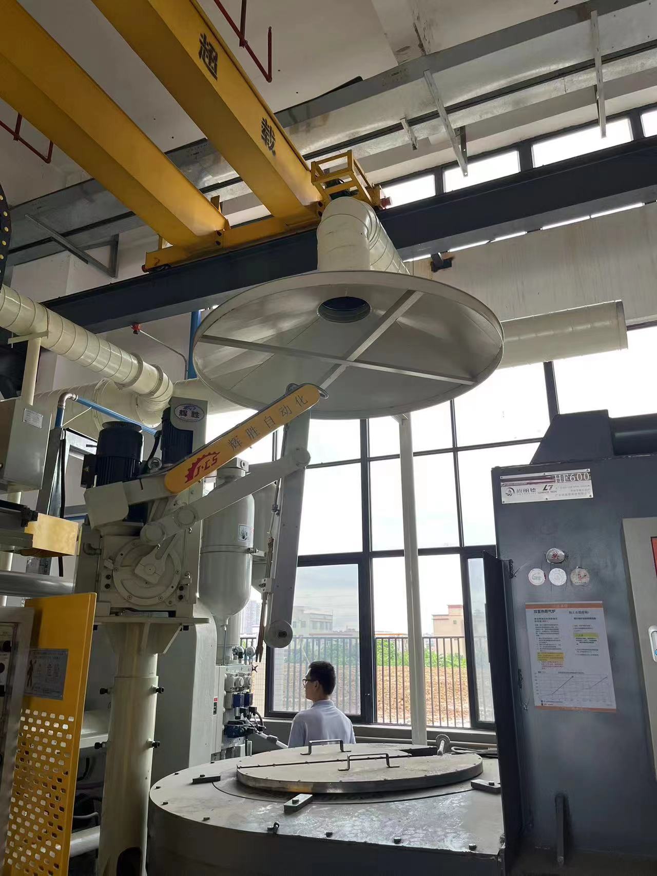 廣東某汽車燈具企業(yè)壓鑄熔融廢氣處理工程