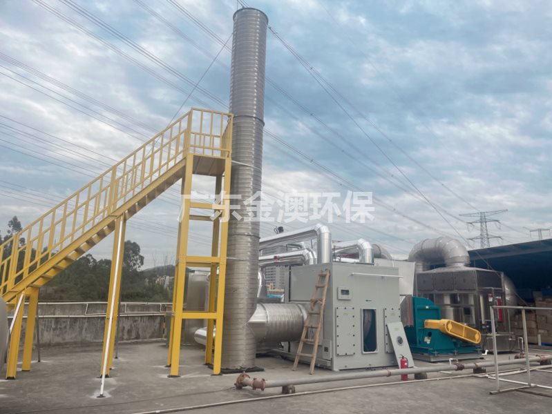 惠州汽車配件噴涂廢氣處理工程---沸石轉(zhuǎn)輪+CO處理